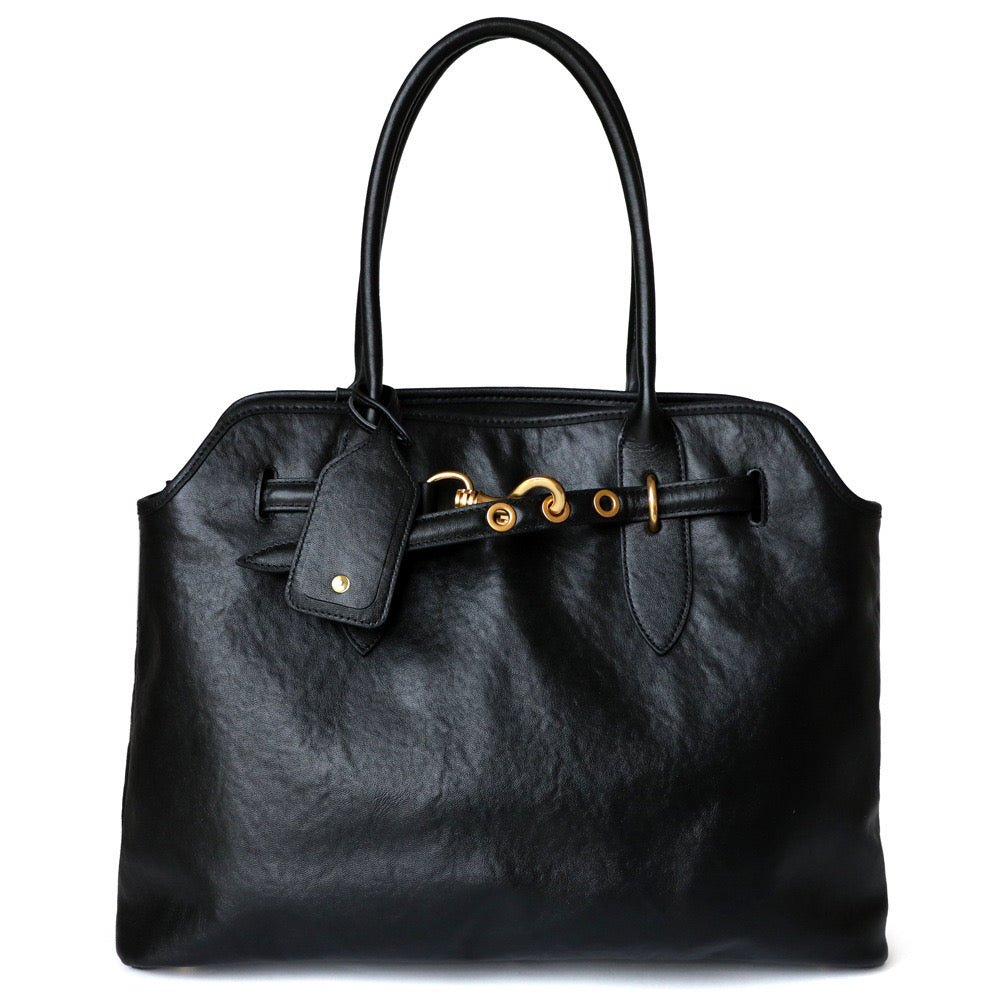 Top Handle Tote Bag Leather Commuter Bag