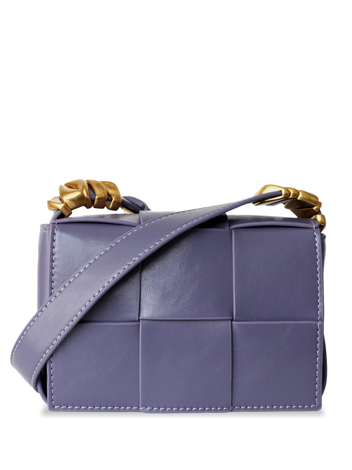 JBB Women Shoulder Bag Purse Woven Crossbody Handbags Small Square Bags Designer  Handbag Padded Cassette Clutch Blue: Handbags
