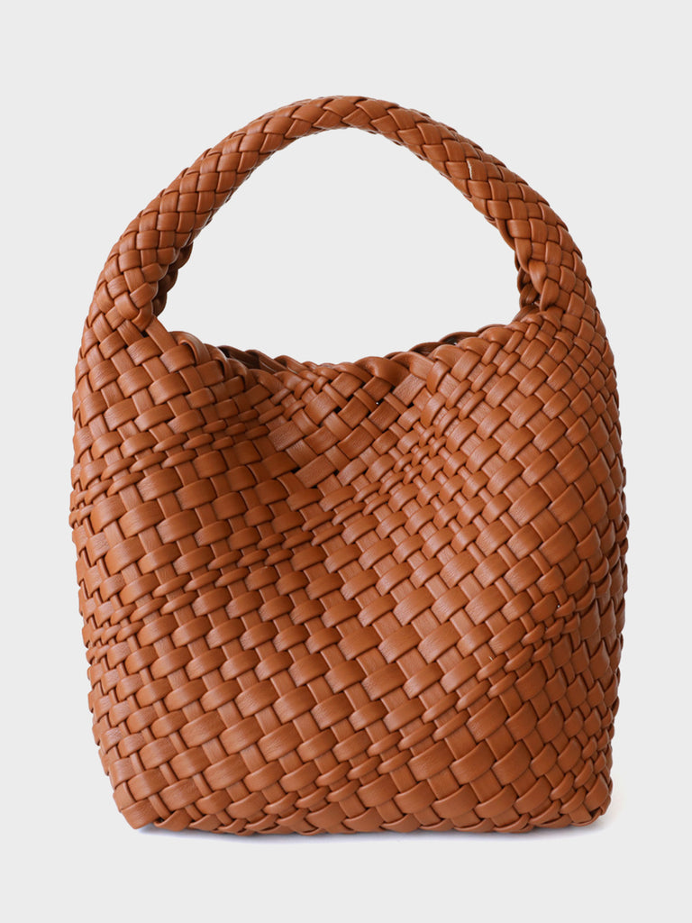 TOGO Handmade Bucket Shoulder Bag - Apricot – msncraft