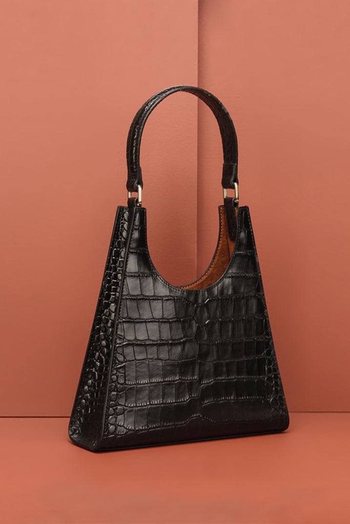 Surrme 90s Women's Shoulder Bag Fashion Wallet Small Crocodile