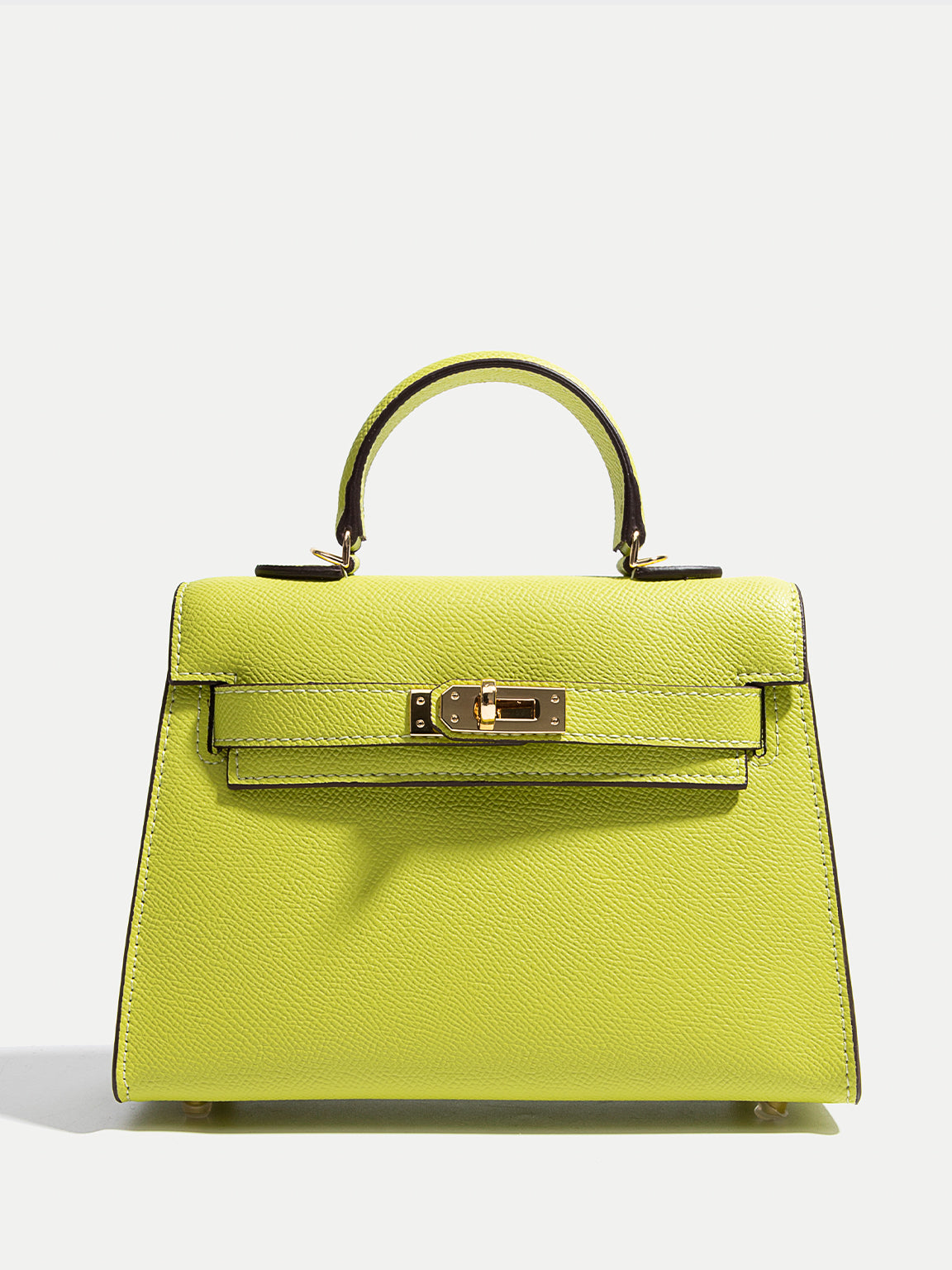 Hermes Mini Kelly II Bag in Original Chevre Leather Olive Green